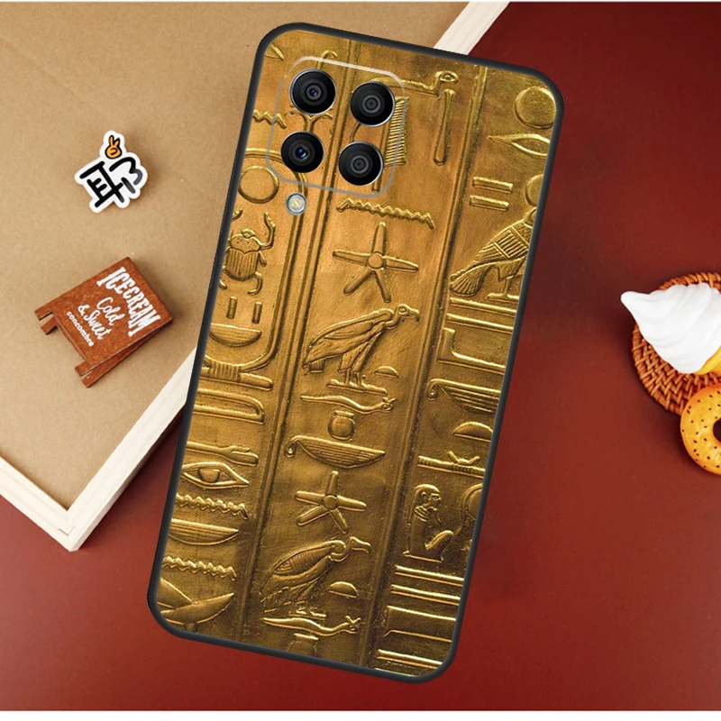  Egyptian Hieroglyphics For Samsung Galaxy M30s M31s M32 M52 M12 M55 M15 M13 M23 M33 M53 M20 M21 M51 M34 M54 Case