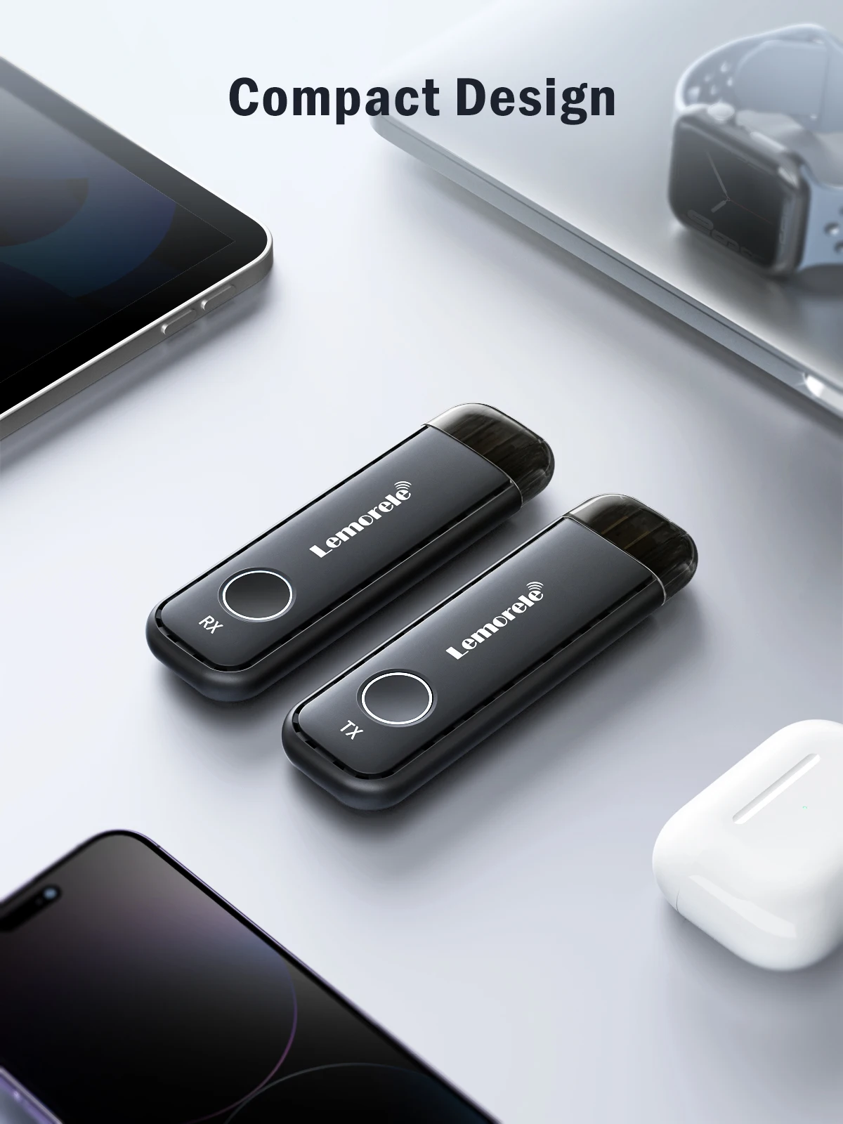 Lemorele sans fil HDMI Wifi émetteur récepteur 50M 1080P60Hz extension adaptateur d'affichage Dongle pour TV clé moniteur projecteur PC