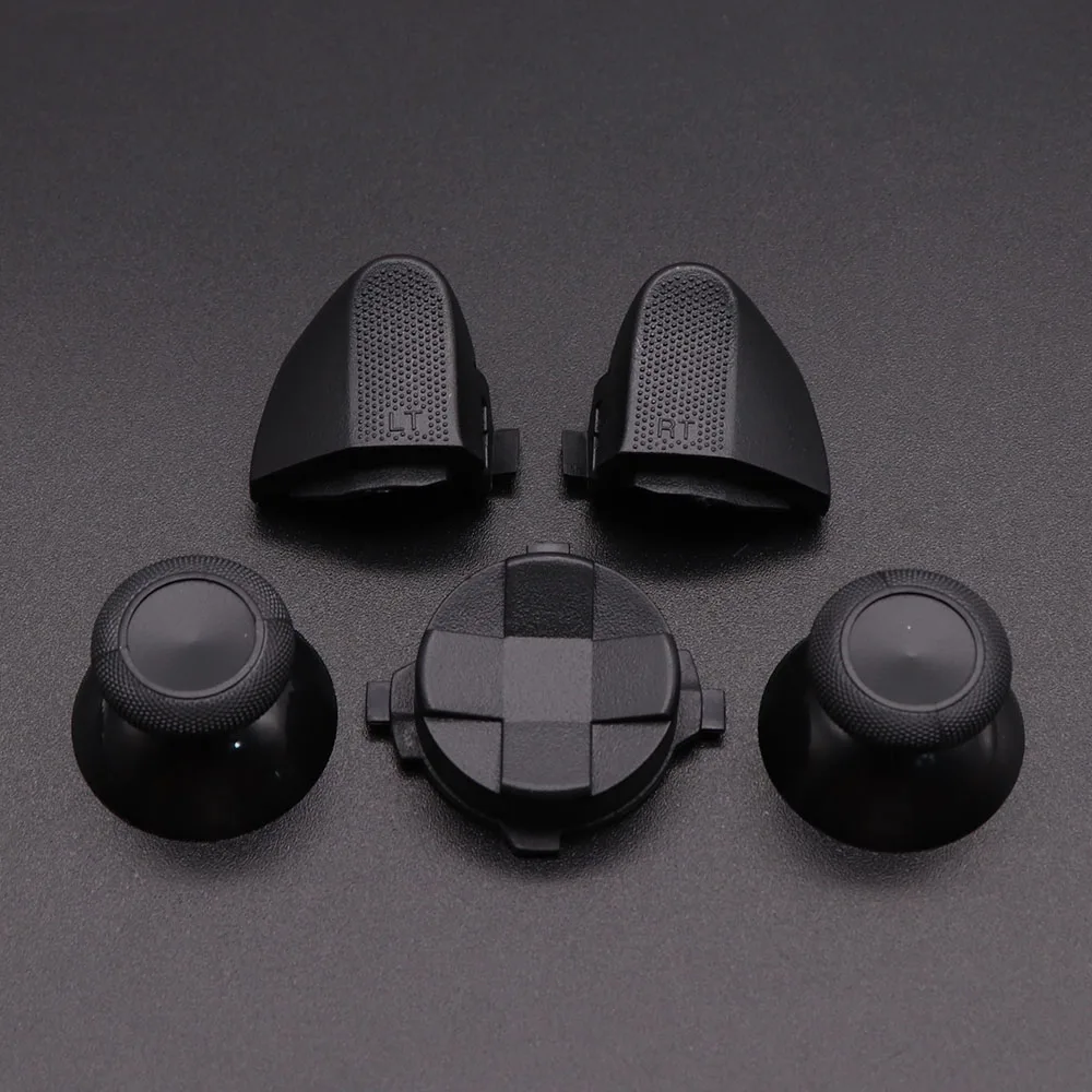استبدال D-Pad & RT LT الزناد مفتاح وأغطية الفطر زر ل Xbox Series X S تحكم الاتجاه عبر مفاتيح الملحقات