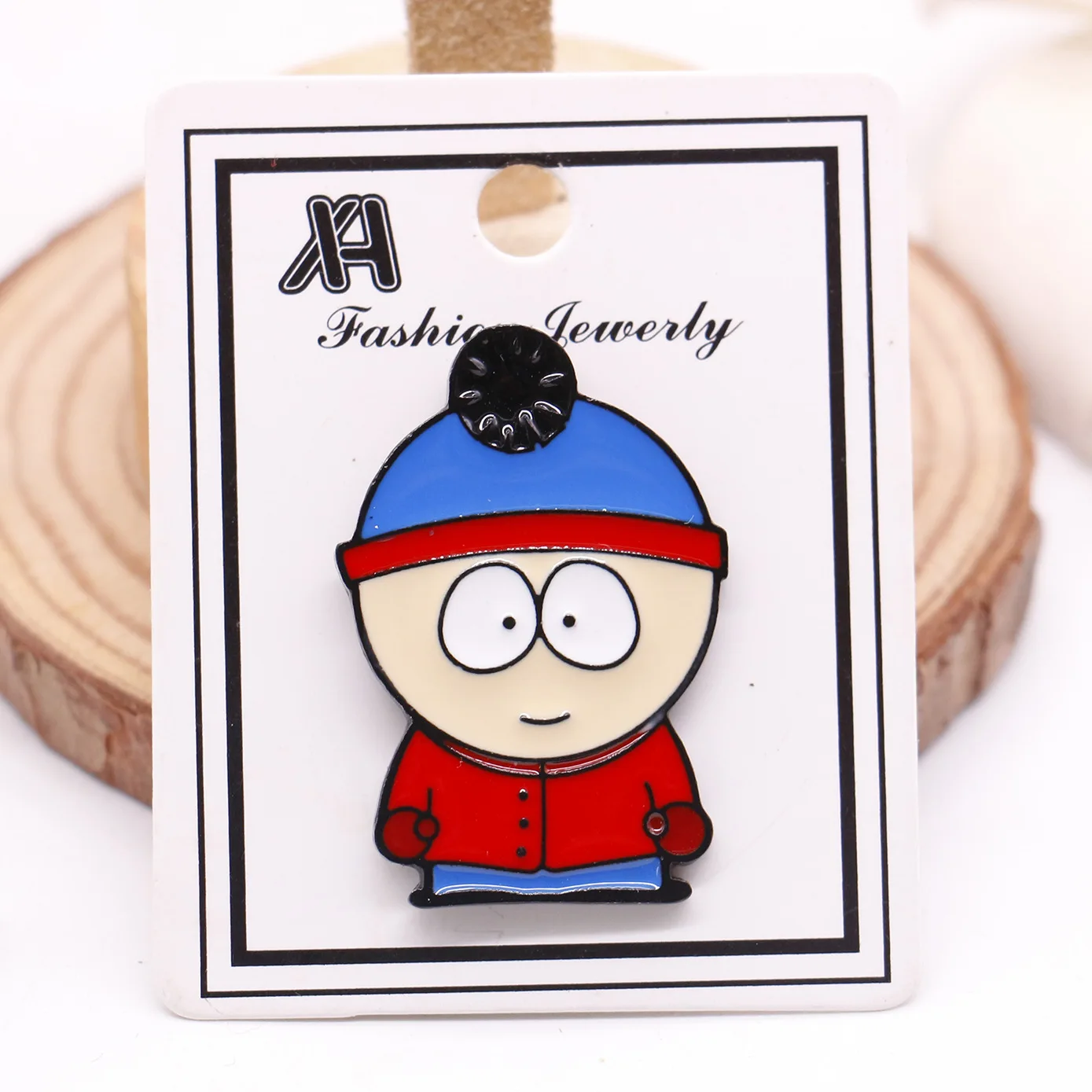 Whole Set Anime Eric Cartman Stanley Marsh Kyle Kenny Figures Brooch Keychain Decor Cartoon Park Action Figure Toys Dolls Gifts