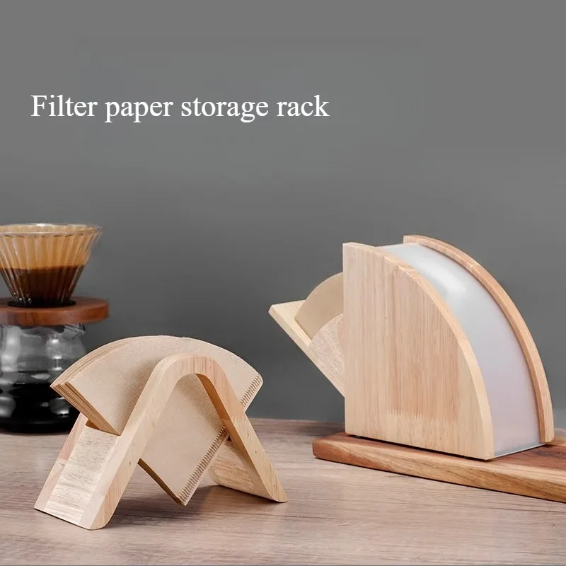 

Dust-proof Filter Paper Holder Hand-brewed Coffee Filter Paper Box Acrylic Filter Paper Holder Covered Storage Box