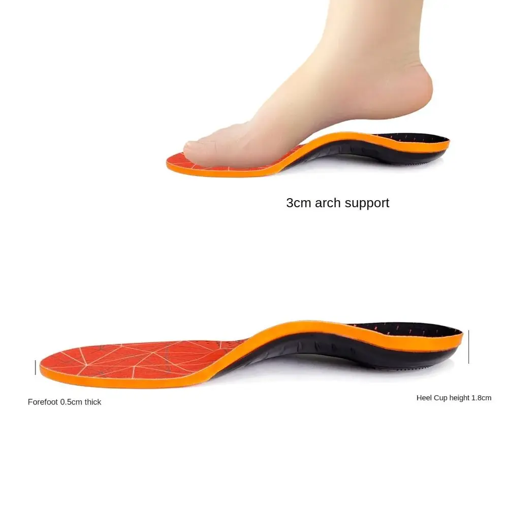 Ademende Orthopedische Insol Comfort Hoge Boog Ondersteuning Plantaire Fasciitis Flat Foot Zool Steun Pad Insert Zool