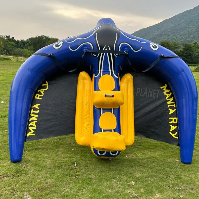 

For Hot Sale Water Sports Inflatable Manta Flying Ray PVC Flying Fish Tube Mantaray Inflatable Boat For Sea