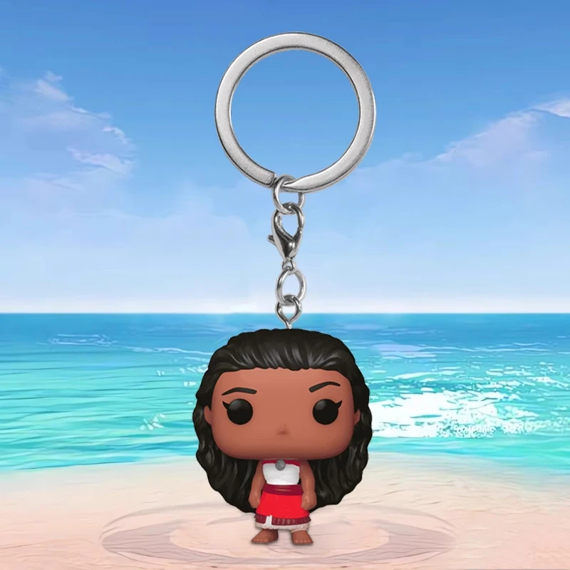 Genuine Edition FUNKO POP Disney Moana 2 Moana Keychain Anime Action Desktop Decoration Ornament Toys Assembly Collectible Model - Image 3