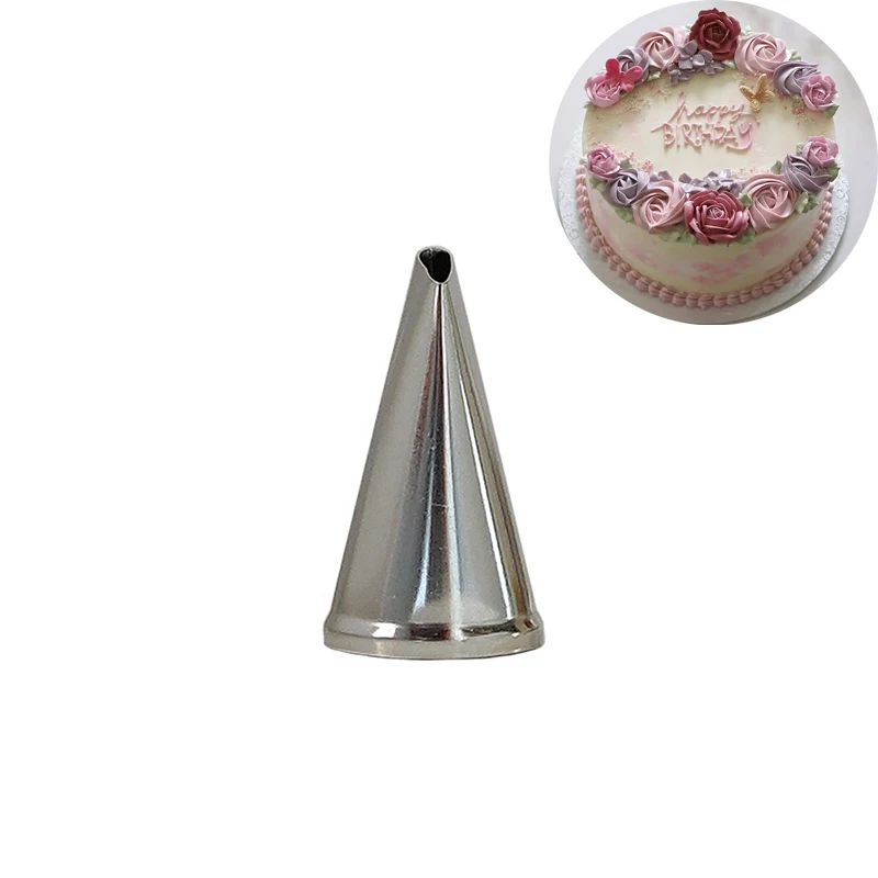 

#CP32 Rose Petal Cream Pastry Tips Metal DIY Cake Fondant Decorating Icing Piping Nozzles Cupcake Decoration Baking Tools