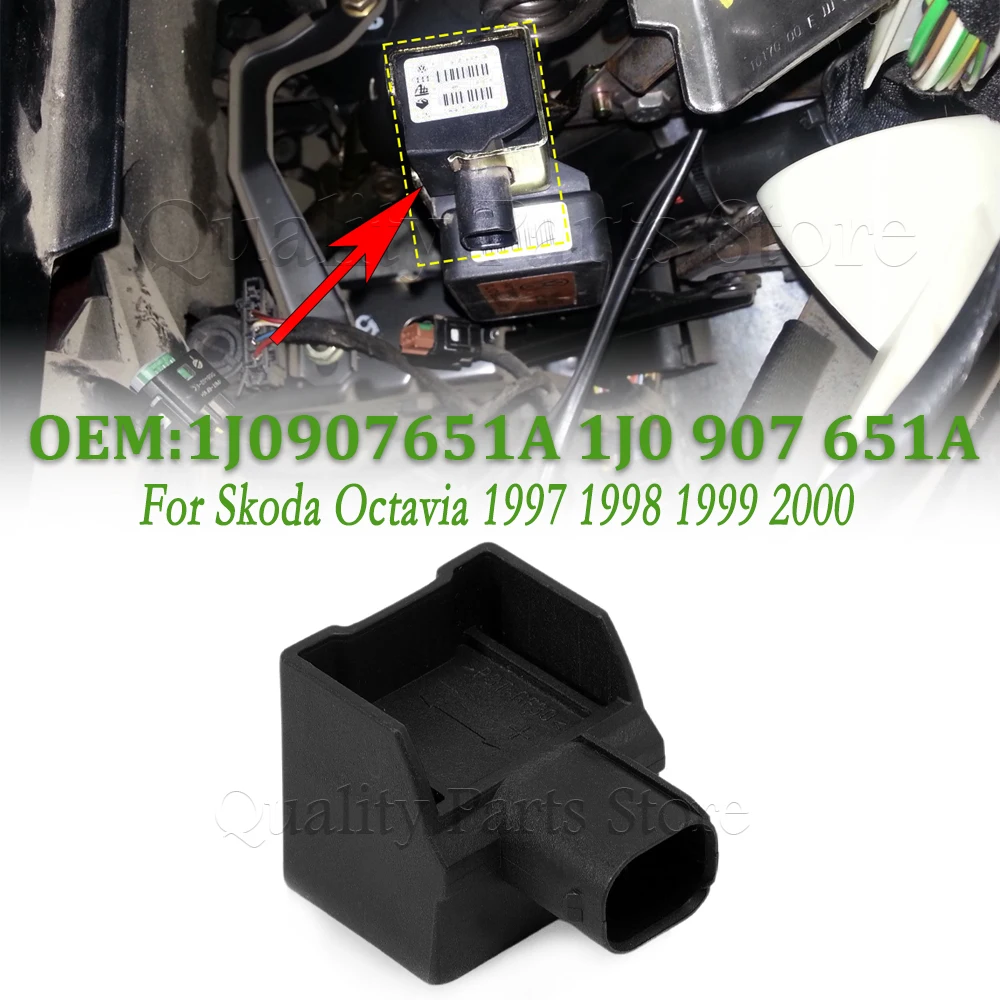 

For Skoda Octavia 2001-2011 For VW Golf 1998-2001 Car Yaw Rate Sensor ESP Sensor 3Pins 1J0907651A 1J0 907 651 A 1J0 907 651A