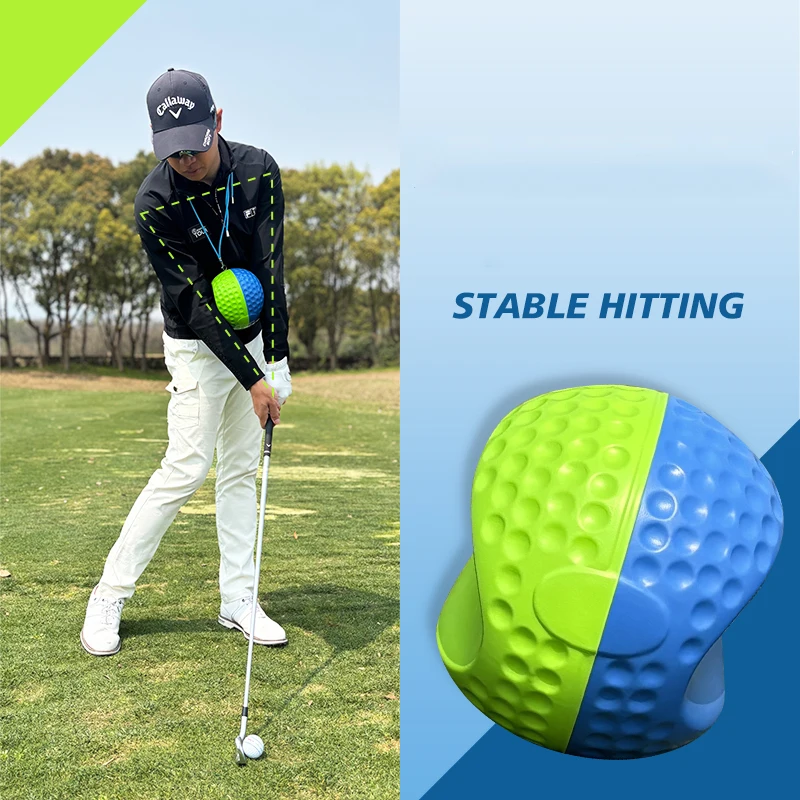 เทรนเนอร์วงสวิงกอล์ฟเริ่มต้นกอล์ฟ Corrective Action Swing Training Aids Golf Connect Ball กอล์ฟอุปกรณ์กีฬา