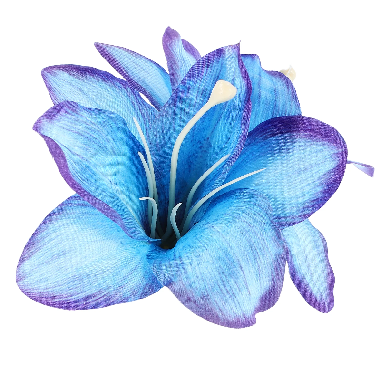 

Lily Flower Hairpin Artificial Accessories Bohemian Clips for Women Hawaiian Floral Decorations Seaside Bridal Pin