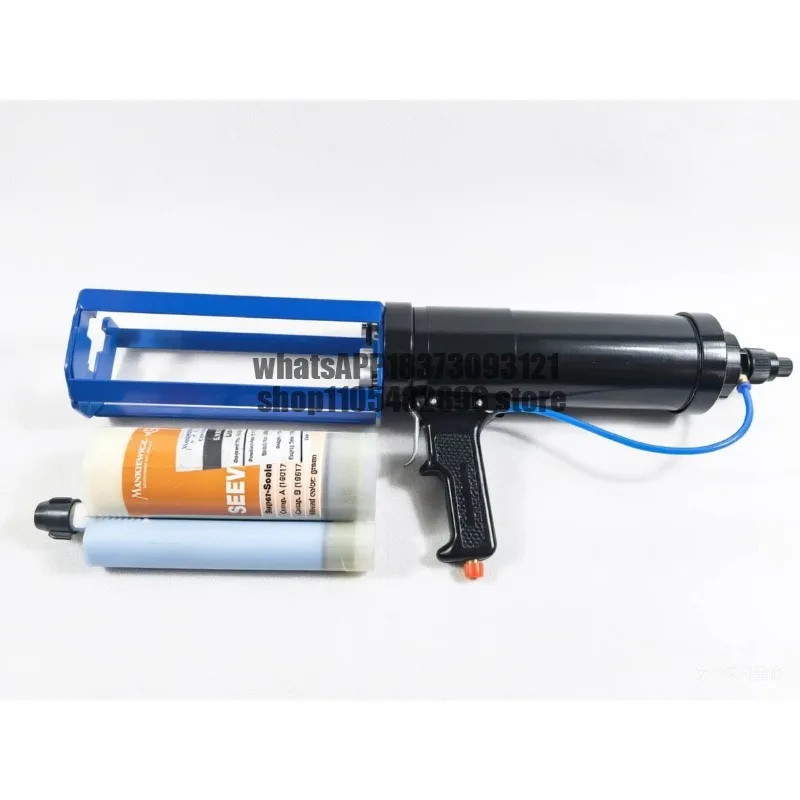 Pneumatic two-component, corner group glue gun Guard glue gun AB hybrid, pneumatic glue gun