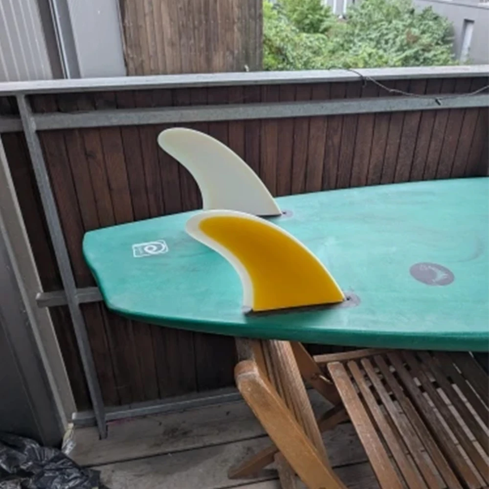 UPSURF FUTURE ツインフィンセット シングルタブ MR イエロー