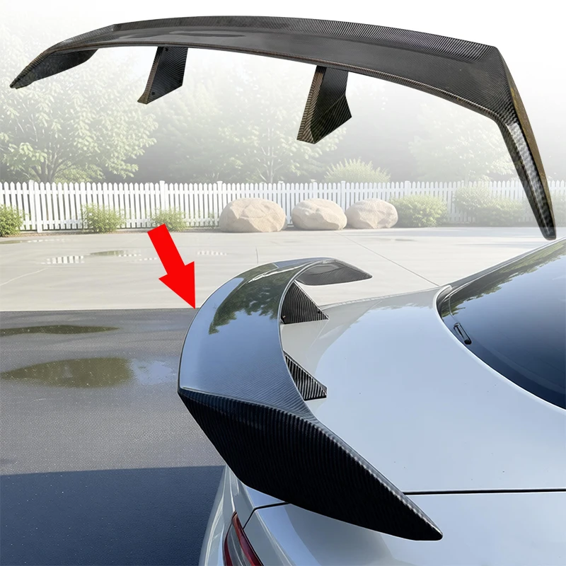 ABS Rear Spoiler Wing for Toyota Camry Corolla Levin 2008-2026 Sedan EX Style Universal Fit Trunk Lip Kit Auto Accessories