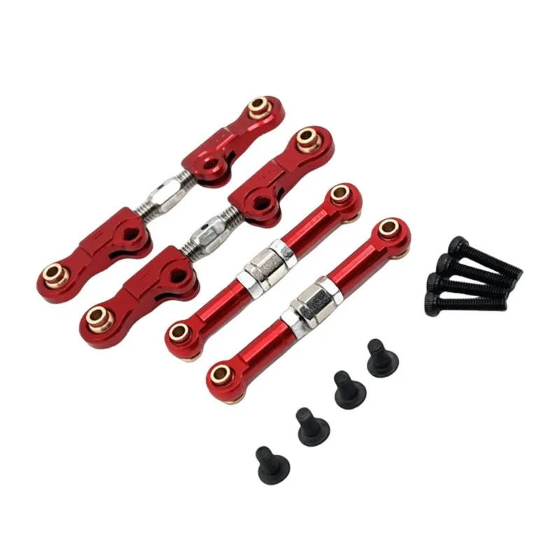 【NEW USER EXCLUSIVE】Adjustable Front And Rear Pull Rods Kit For RC For MJX 1/14 14207 14208 Car Upgrade Accessory Parts