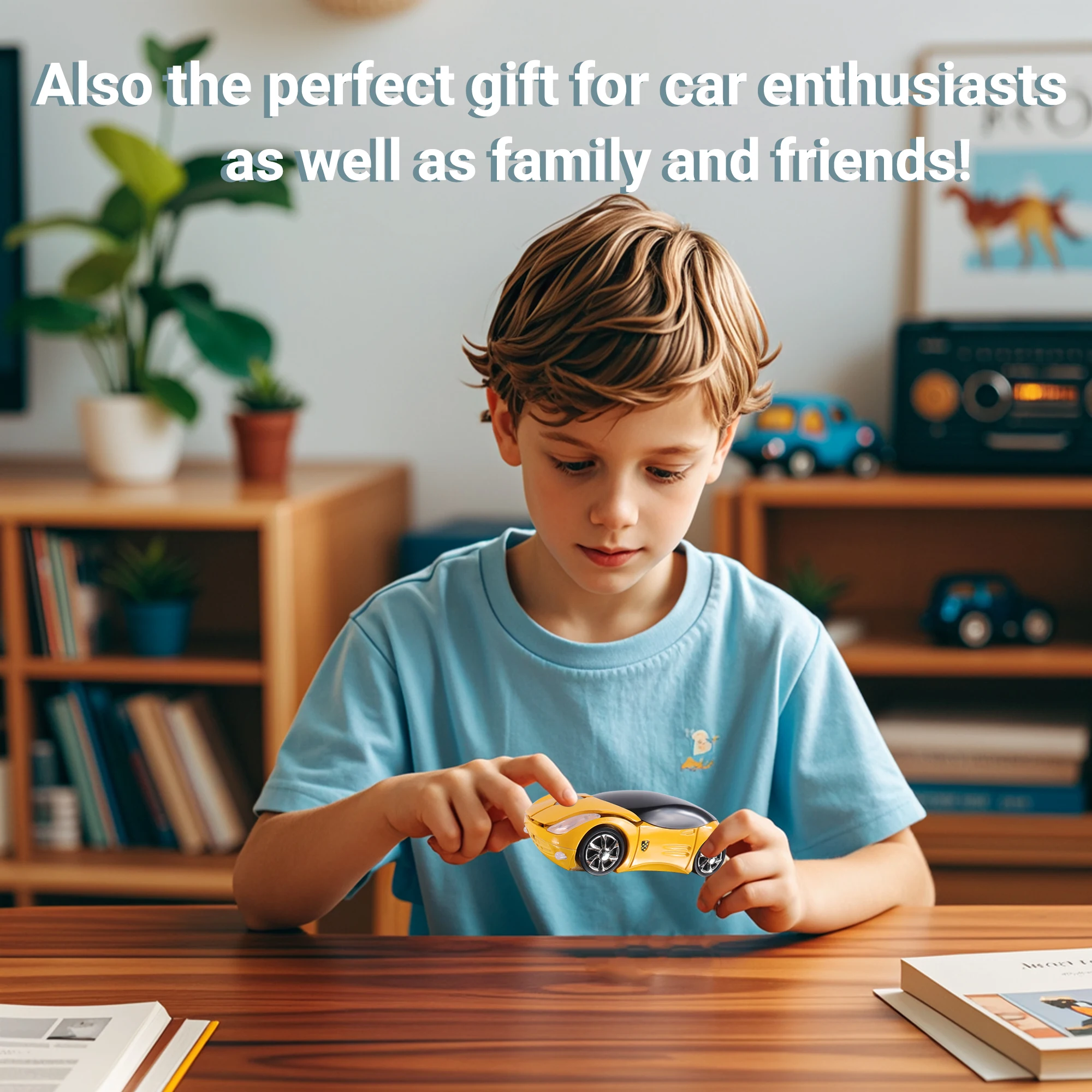 Wireless 2.4G Car Appearance Sports Car Plug And Play Long Battery Life Mouse Light Weight Symmetric Design Office Use Gift Kid