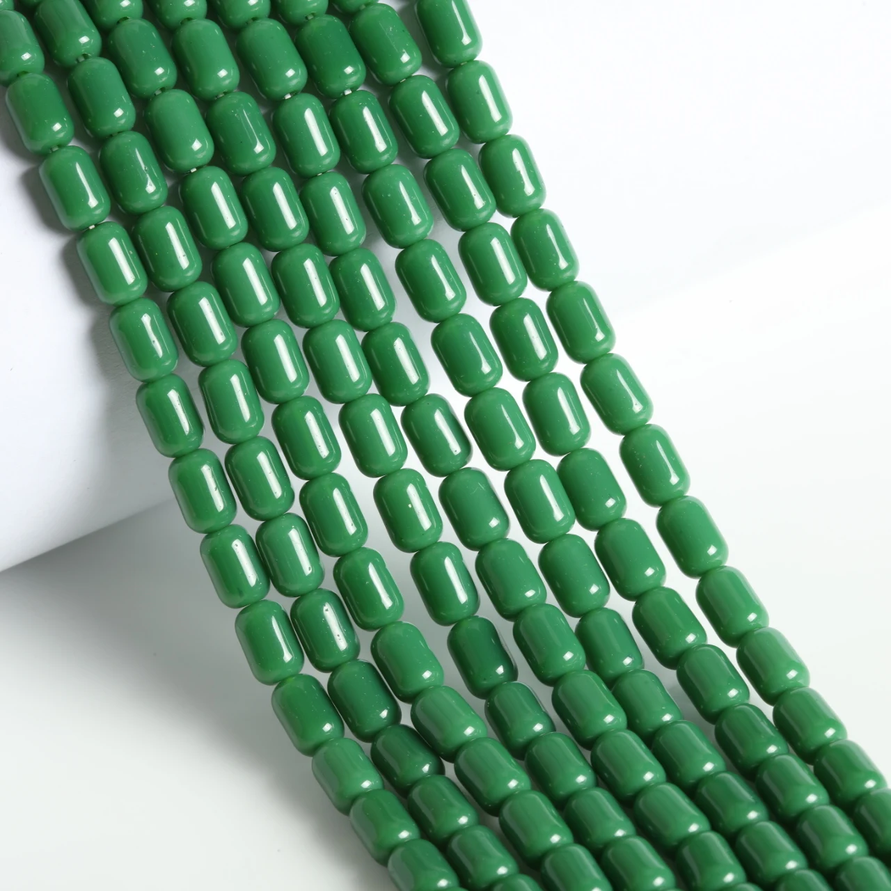 176g/bag 6x9mm Generic Color Glass Cylindrical Tube Beads Loose Spacer Beads for Jewelry Making DIY Bracelet Necklace Sewing