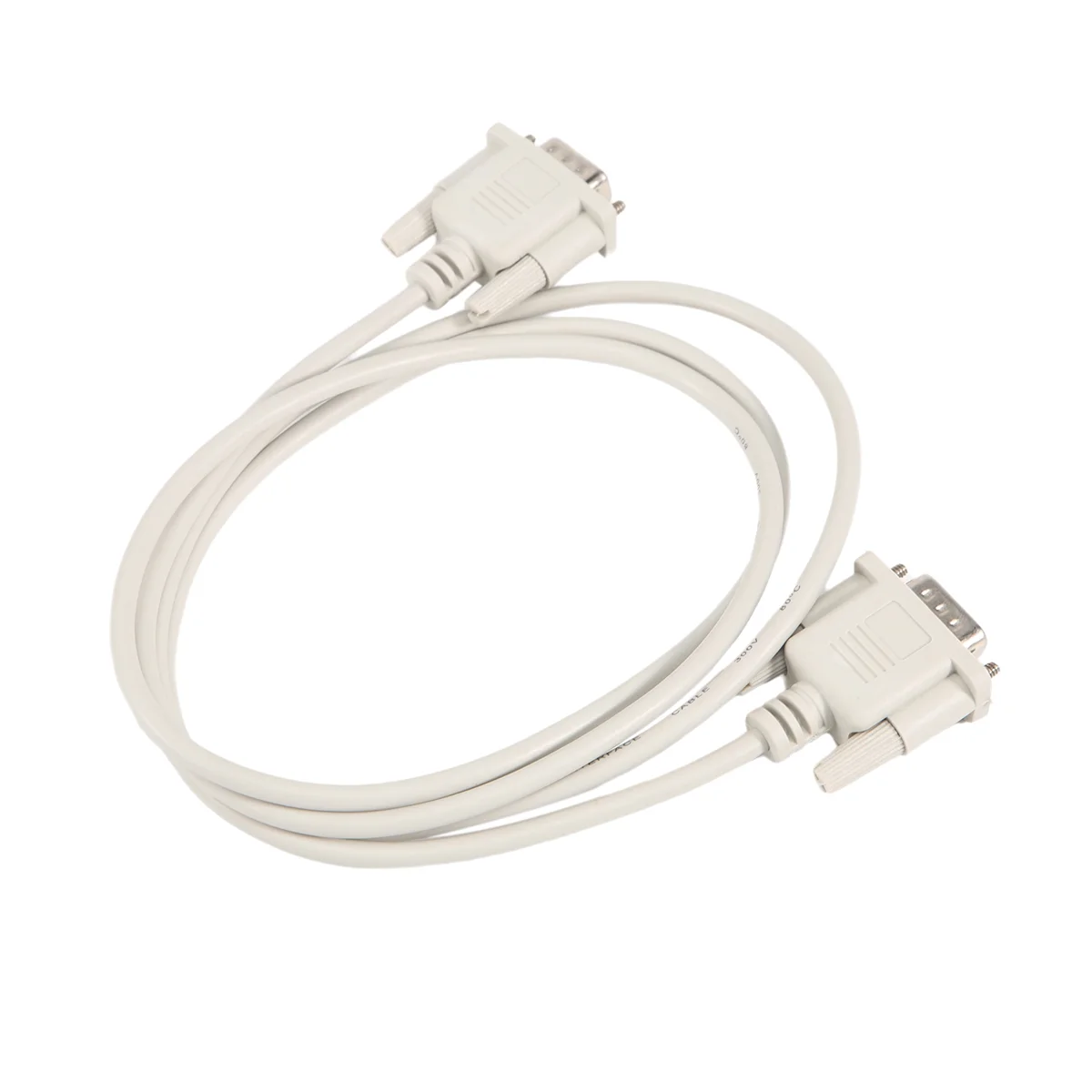 OUVU-VGA DB15 ชาย RS232 DB9 พินอะแดปเตอร์ชาย/วิดีโอกราฟิกสาย (สีขาว, 1.4M)