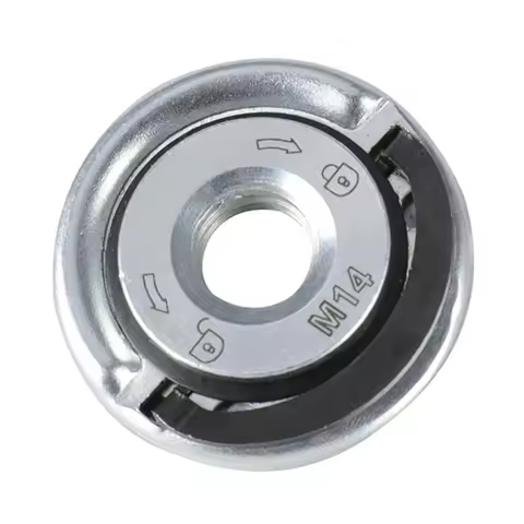 Universal M14 Angle Grinder Quick Release Self-Locking Grinder Pressing Plate Flange Nut Power Chuck