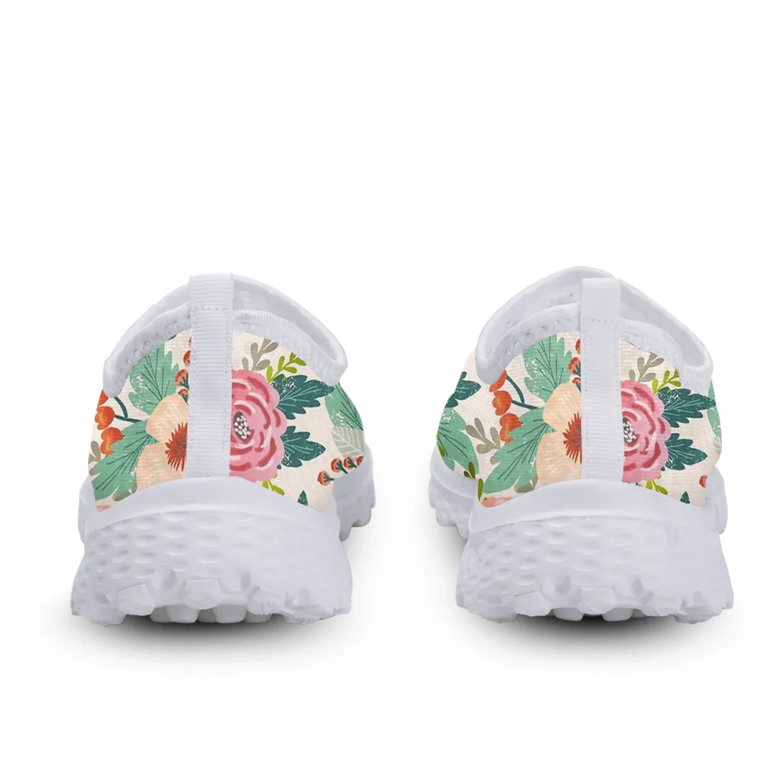 Zapatos con estampado de dibujos animados para mujer, mocasines planos cómodos, suela suave, sin cordones, color Naranja, gato, gatito, hibisco, Verano