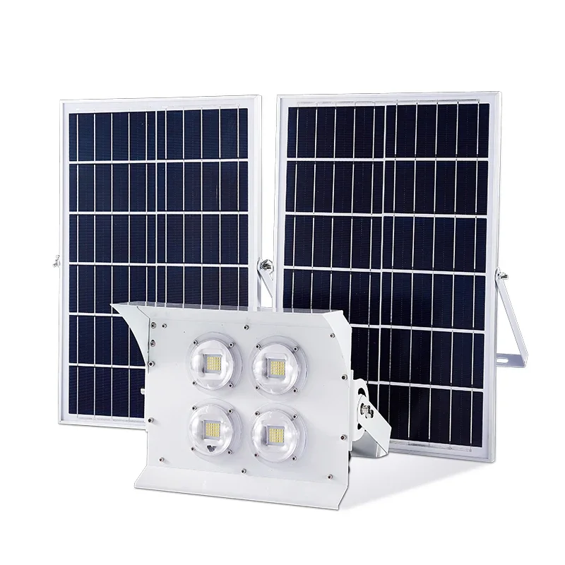 High power solar stadium lights, road construction, photovoltaic