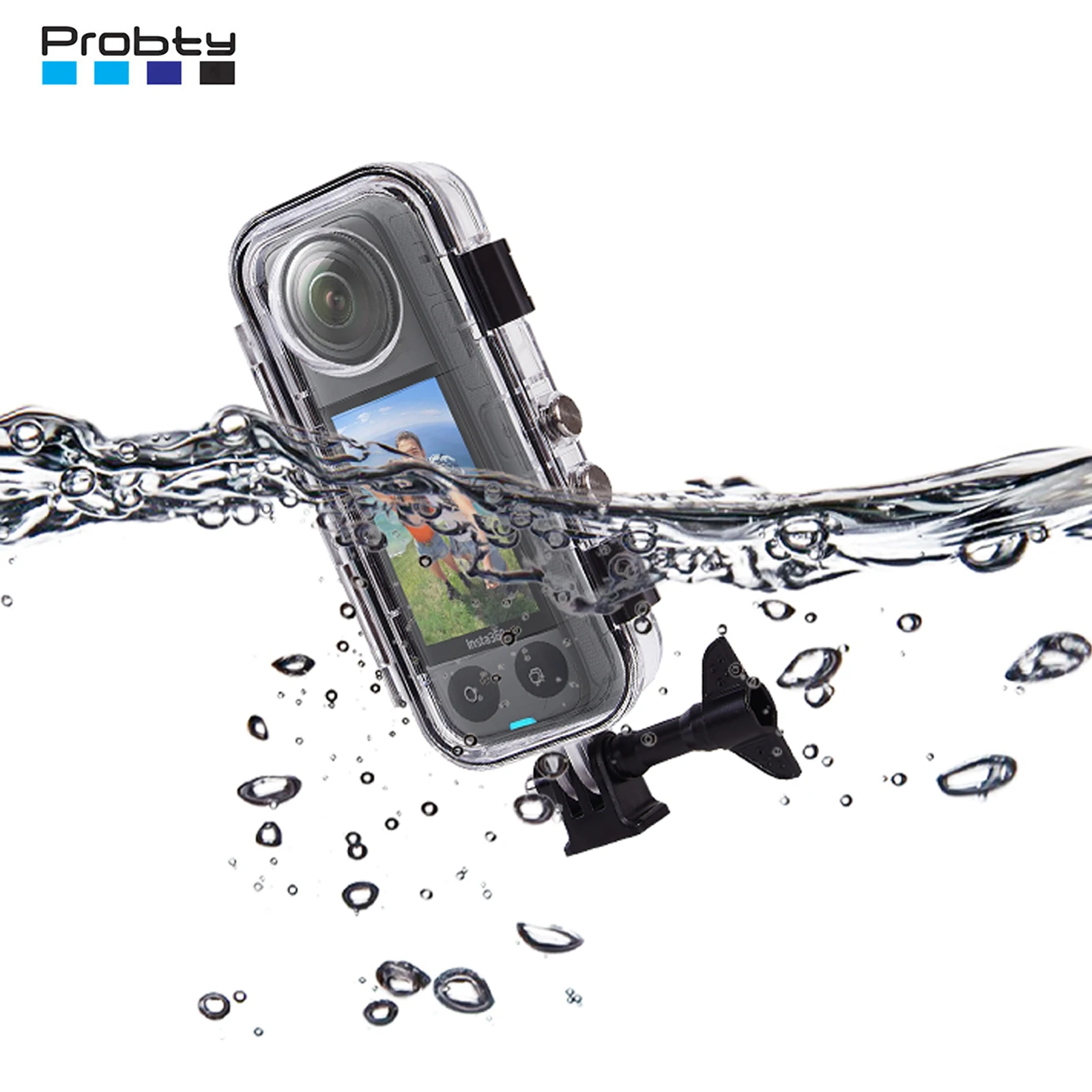 

40m/131FT Dive Case for Insta360 X4 Underwater Waterproof Diving Housing Cover with Bracket Action Camera Accessories