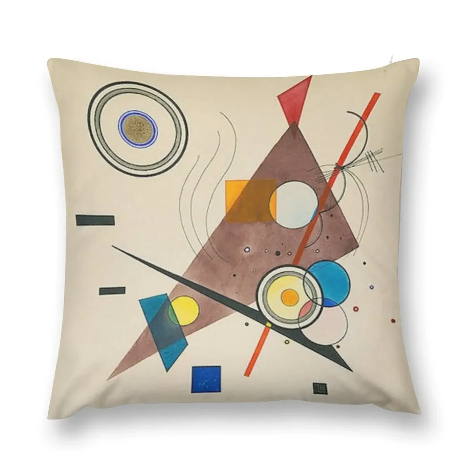 

Wassily kandinsky abstract art Throw Pillow Cushion Cover Luxury Christmas Pillowcase pillow