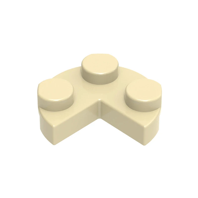 MOC 10PCS 4032W Special 3/4 Circular Plate Building Blocks Kit House Castle Bricks Particle DIY Toy Children Birthday Xmas Gifts