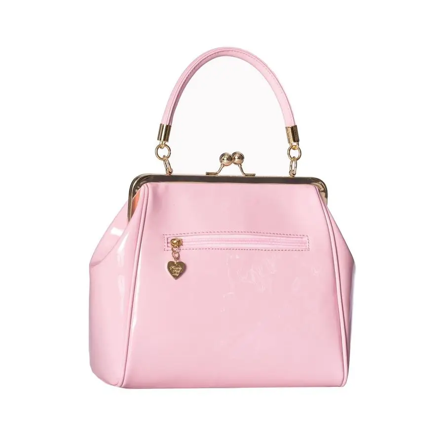 Vintage Rockabilly Retro 50er Jahre Top Handle Bag Handtasche