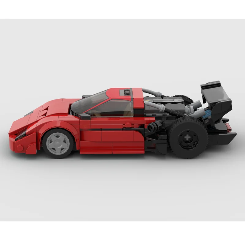 328PCSNew MOC модель автомобиля Speed Champion Super Parker спортивный автомобиль F40 DIY креативная головоломка детские строительные блоки подарок