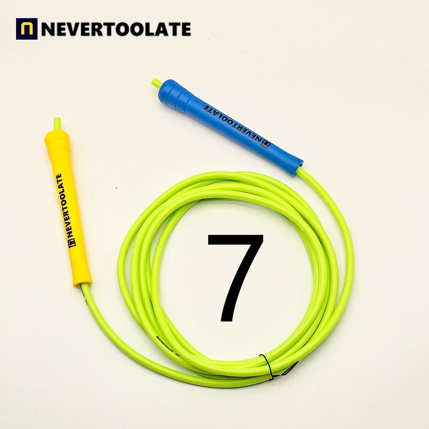 Super longo 3.2 metros comprimento da corda 7mm PVC 15.5cm cabo longo 220 gram heavy fitness crossfit crossrope hiit pulando pular corda