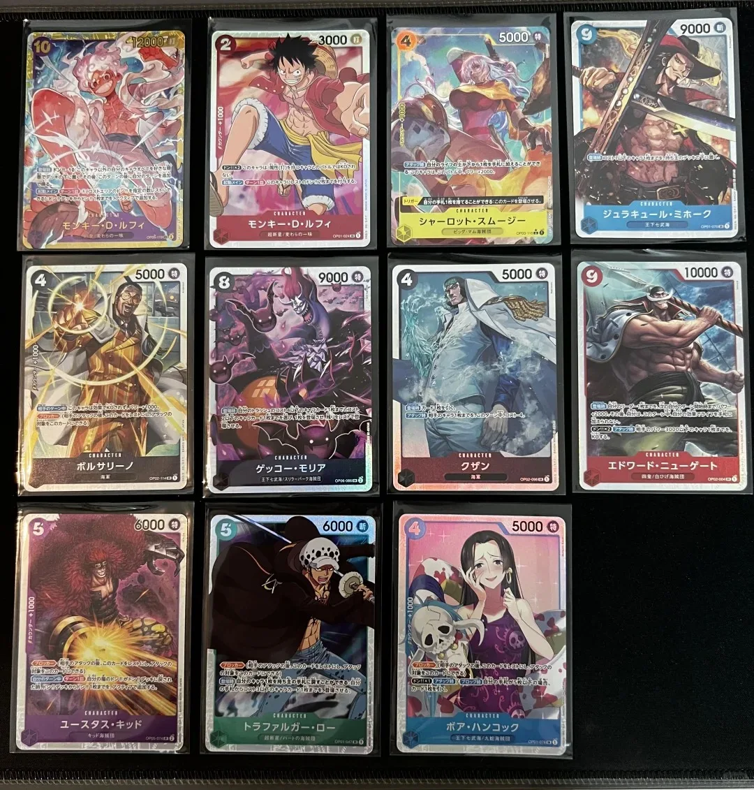 Bandai One Piece Japanese Anime PRB-01 Card Opcg TCG prb01 ONE PIECE:Top Battle Trading card game Children\'s Collection Toy