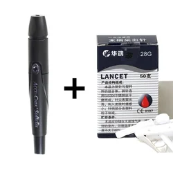 Accu-Chek Softclix FastClix Lancets Device Accuchek Kit Diabetes Accu Chek Lancing Pen with 50pcs 28G needle
