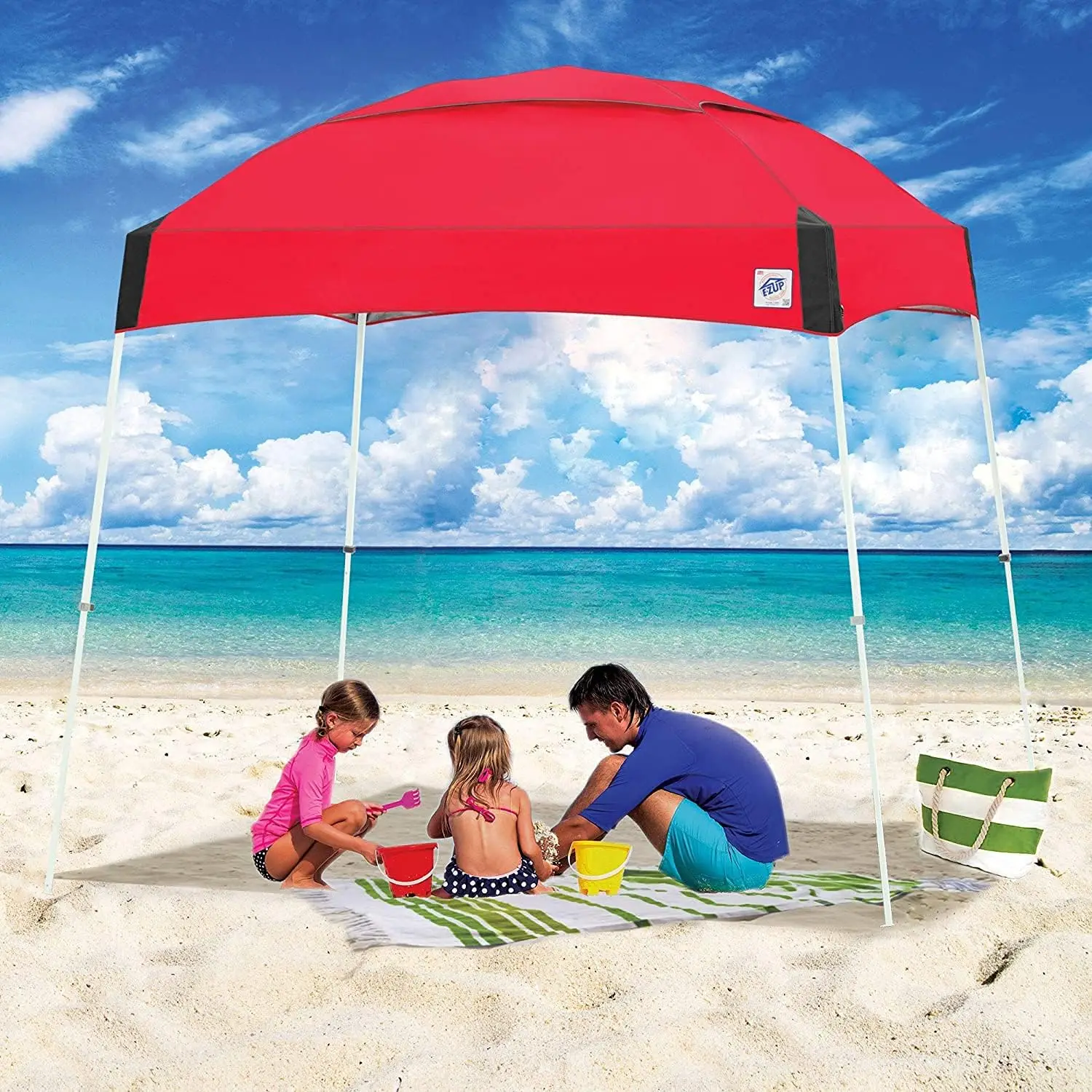 

Dome Instant Shelter Canopy, 10 by 10', Limeade