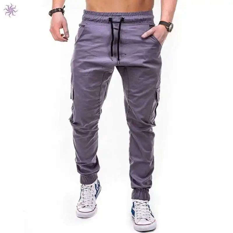 

Men's Straight Leg Cotton Jogger Trousers Casual Pants Mid-Low Waist Long Jeans Faionable Urban Sle Spor Ocn