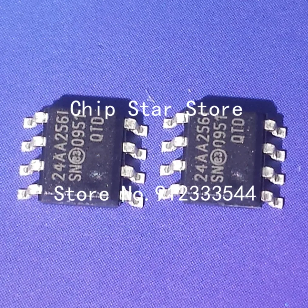 5-100pcs  24AA256-I/SN  24AA256T-I/SN 24AA256  SOIC8  100%New And Original