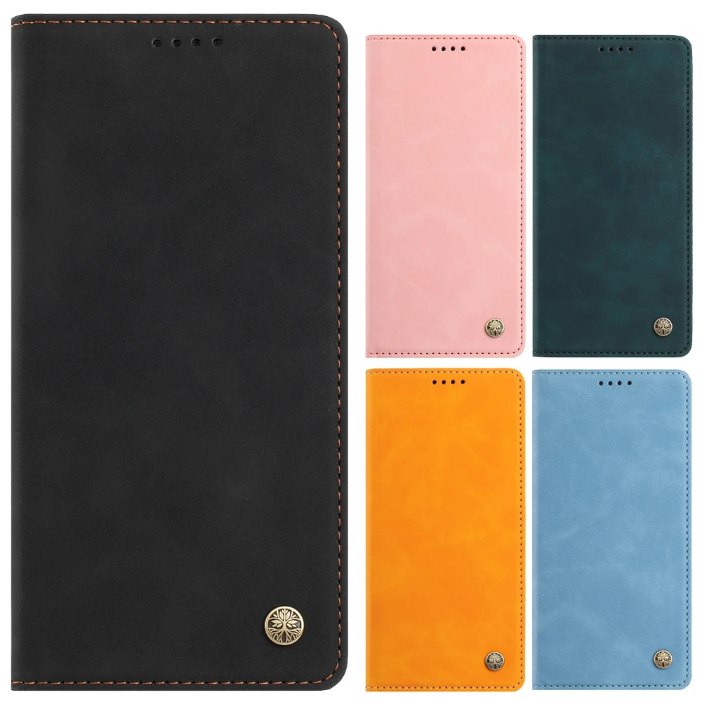 حافظة هاتف مغناطيسية لهاتف Funda OPPO A6 Pro A5 A3 A40 A60 A80 A58 A78 A79 A17 A16 A57 A96 A38 A52 A74 حافظة محفظة جلدية #1