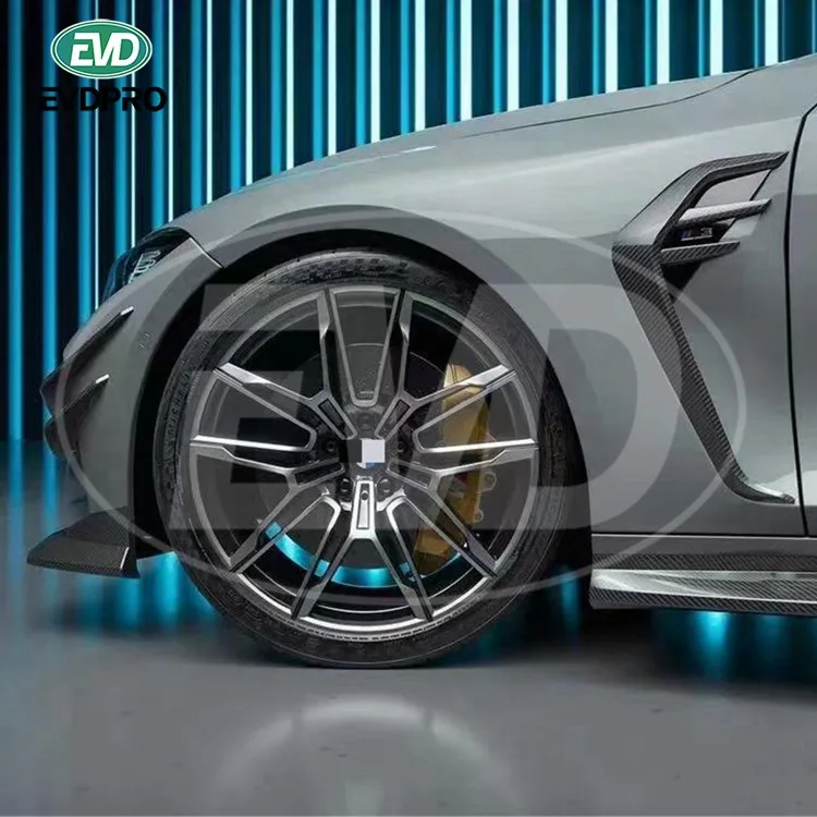 

DRY CARBON FIBER FRONT FENDER VENTS for 2021-2023 BMW 3 SERIES G80 M3