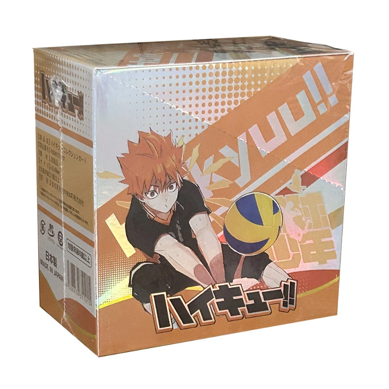 Anime Haikyuu!! Collection Card Oikawa Tooru Iwaizumi Hajime Koutarou TCG CCG Booster Box Table Playing Game Card Kid Toy Gifts