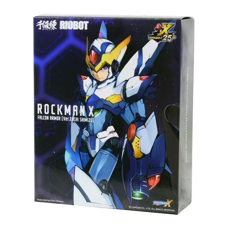 Original RockmanX THE ROBOT SPIRITS Game Anime Action Figure Model Toys Collectible Model Ornaments Dolls Gifts for Children