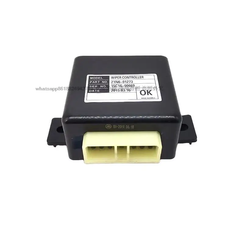 21N6-01273 Excavator wiper motor controller R140W-7 R140W-7A 21N601273