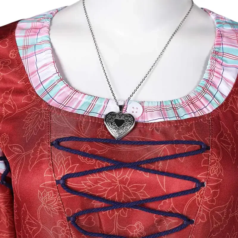 

25COSmovies мультфильм принцесса Белоснежка косплей костюм фартук платье ожерелье бал женская униформа Хэллоуин карнавал ролевая игра костюм