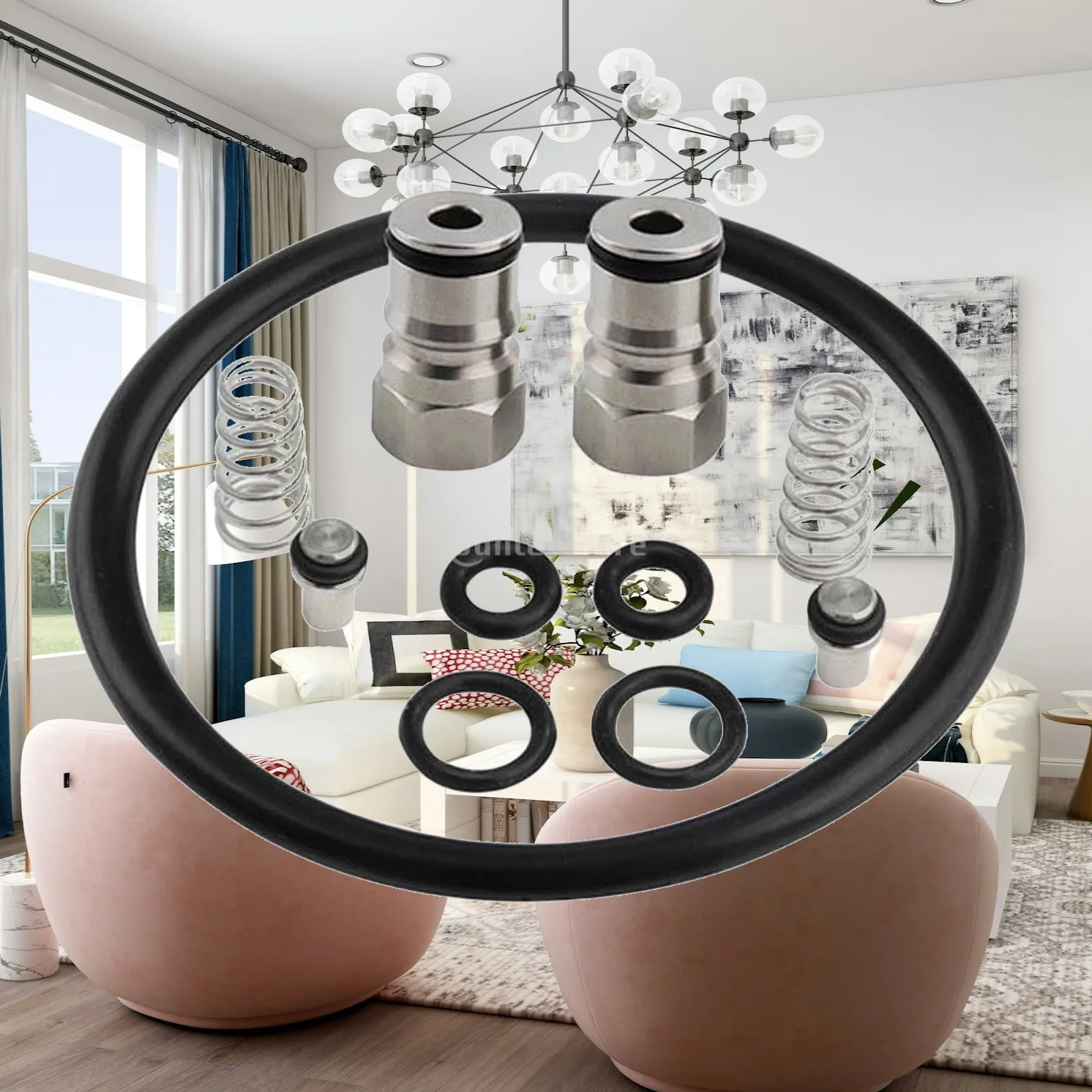O Ring Gasket Kit for Homebrew Keg Lids Sturdy Nitrile Replacement Set Fits Standard Beer Kegging