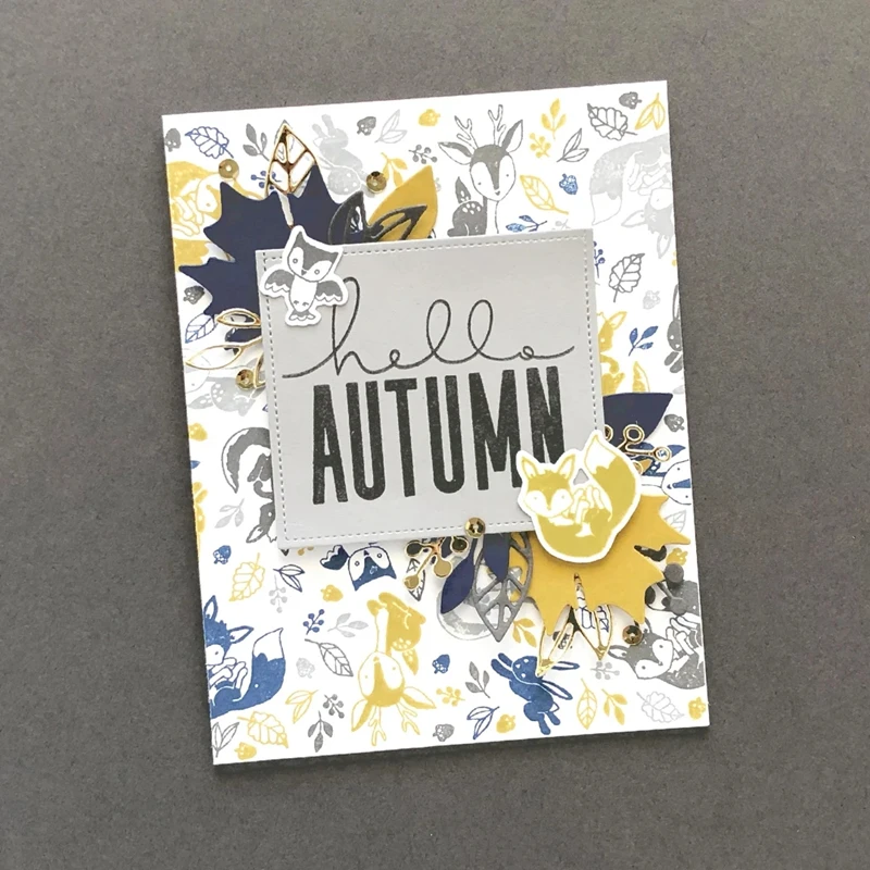 Chirstmas Tree Ornamental Autumn Maple Leaves Flower Love Cutting Dies for Scrapbooking Paper Making Frames Card Crafts