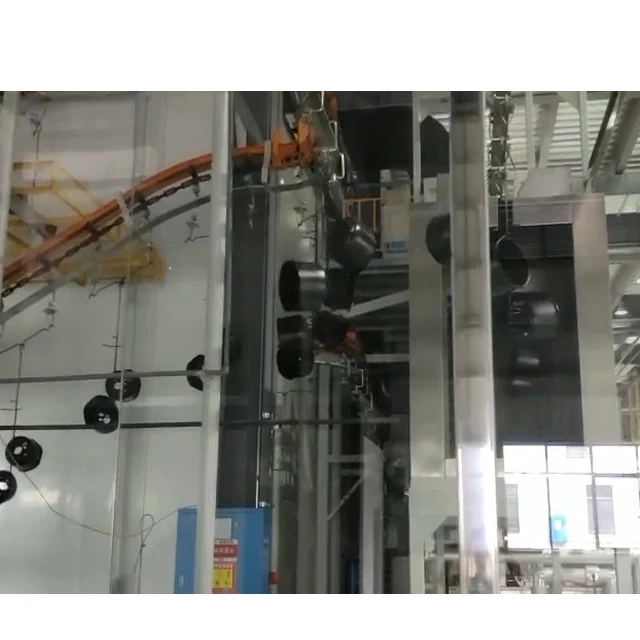 Automatic Electrostatic Painting Line Cookware Line Painting