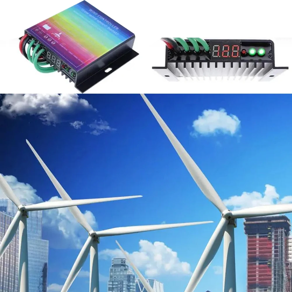 Imagem -02 - Mppt Eólico Turbina Controlador Estável e Segura Geração de Energia Melhorar a Capacidade de Carregamento Ip67 Impermeável