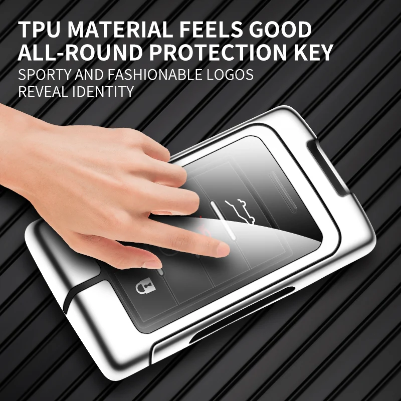 Zinc Alloy Car Key Case Cover Fob Shell for Chevrolet C7 Corvette for Cadillac DTS SLS SRX XLS STS Escalade CTS ATS 28T CTSV XTS