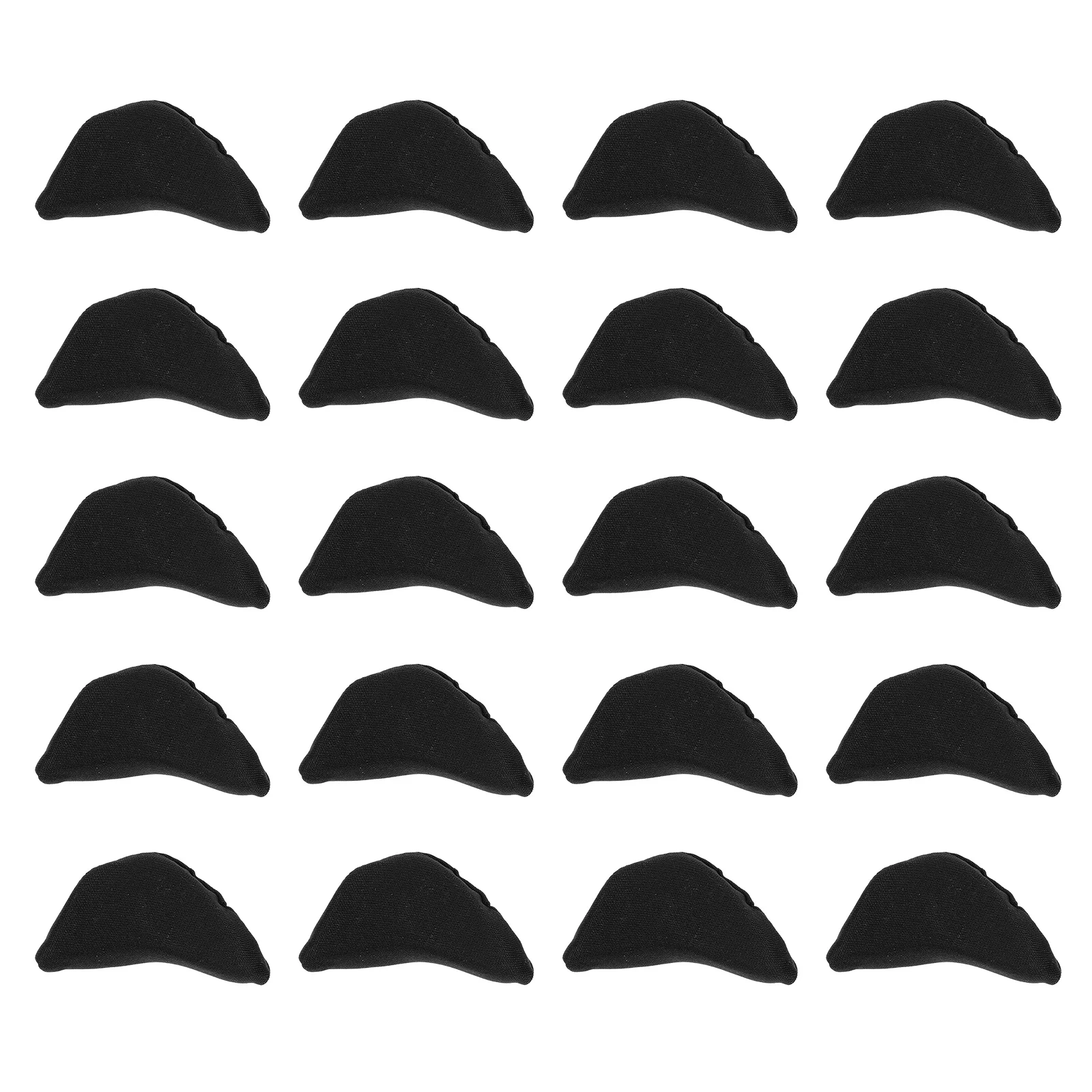 

20pcs 1 Set Sponge Shoe Stoppers Durable Toe Filler Inserts For Women Breathable Forefoot Pads Shoe Inserts Foot Care Tools