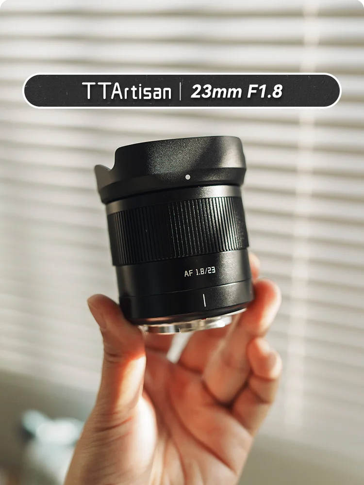 TTArtisan AF 23mm F1.8 Auto Focus prime digital camara fotografica lens for Fujifilm X XF X-E4 X-S20 XM5 X-H2S XT30 X-T200 X-A7