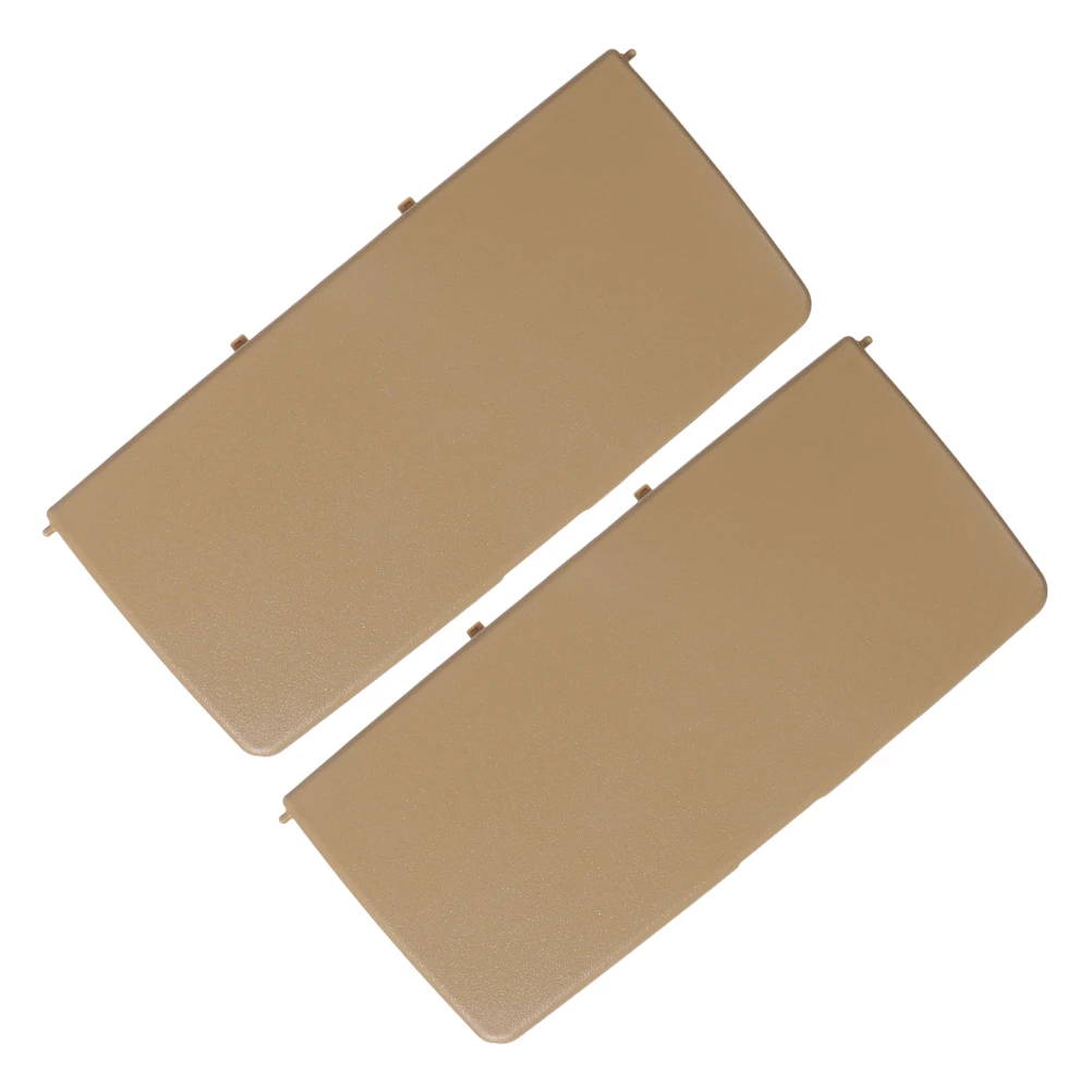 

2Pcs Sun Visor Vanity Mirror Covers Flip Protective Sun Cover Adjustable Inside Car Mirror Visor Cover for Vehicle Truck