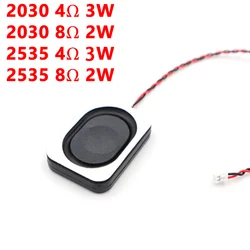 Haut-parleur carré ultra-fin pour ordinateur portable, petite cavité 2535 2030, épaisseur 6mm, 4 ohm, 3w, 8 ohm, 2W watt, 1 pièce