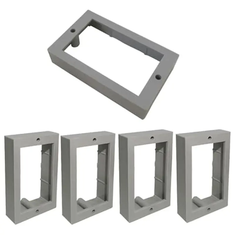 A53Q-1/2Inch Single Gang Outlet Box Extender-Electrical Box Extender Solution For Electrical Outlet Box Switches & Outlets