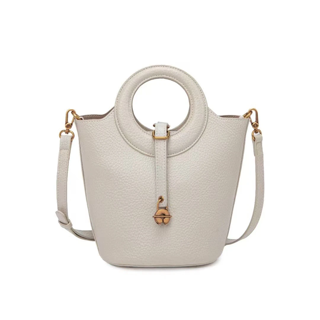 

Exquisite Buet Handbag Women's Crossbody Bag Faionable Lo Bule Closure Soft Leather Handbag Casual Daily Bag